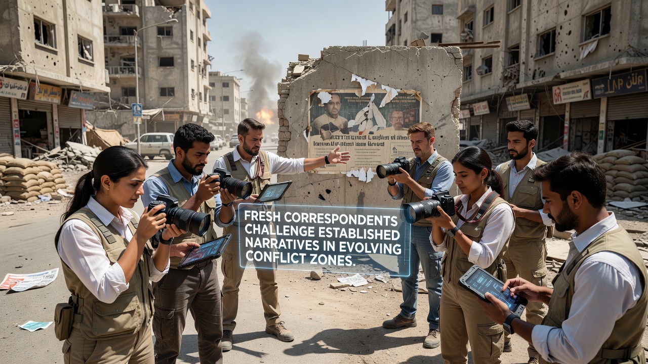 Emerging Reporters Reshape Coverage of Shifting Conflict Landscapes